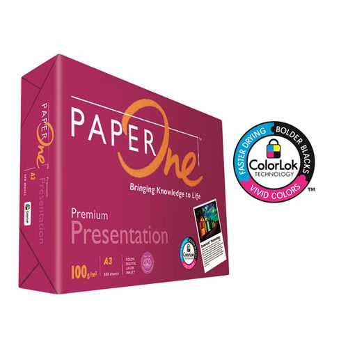 Paperone Paper A3 Premium (Red Wrap) 100gsm White